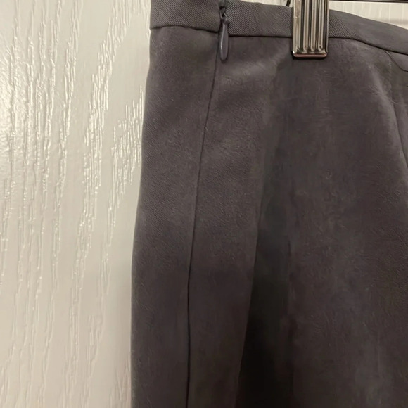 J McLaughlin Gray Flare Bottom Pencil Skirt Size 2 - Picture 3 of 8